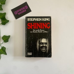 The Shining by Stephen King *German Language edition with movie tie-in cover*