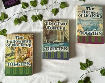 The Lord of the Rings by JRR Tolkien *vintage set with matching sleeve*