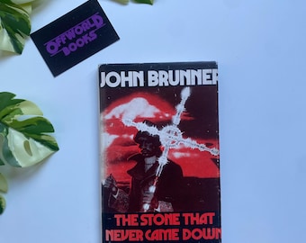 The Stone That Never Came Down by John Brunner *rare - Reader’s Union/ The Science Fiction Book Club edition*