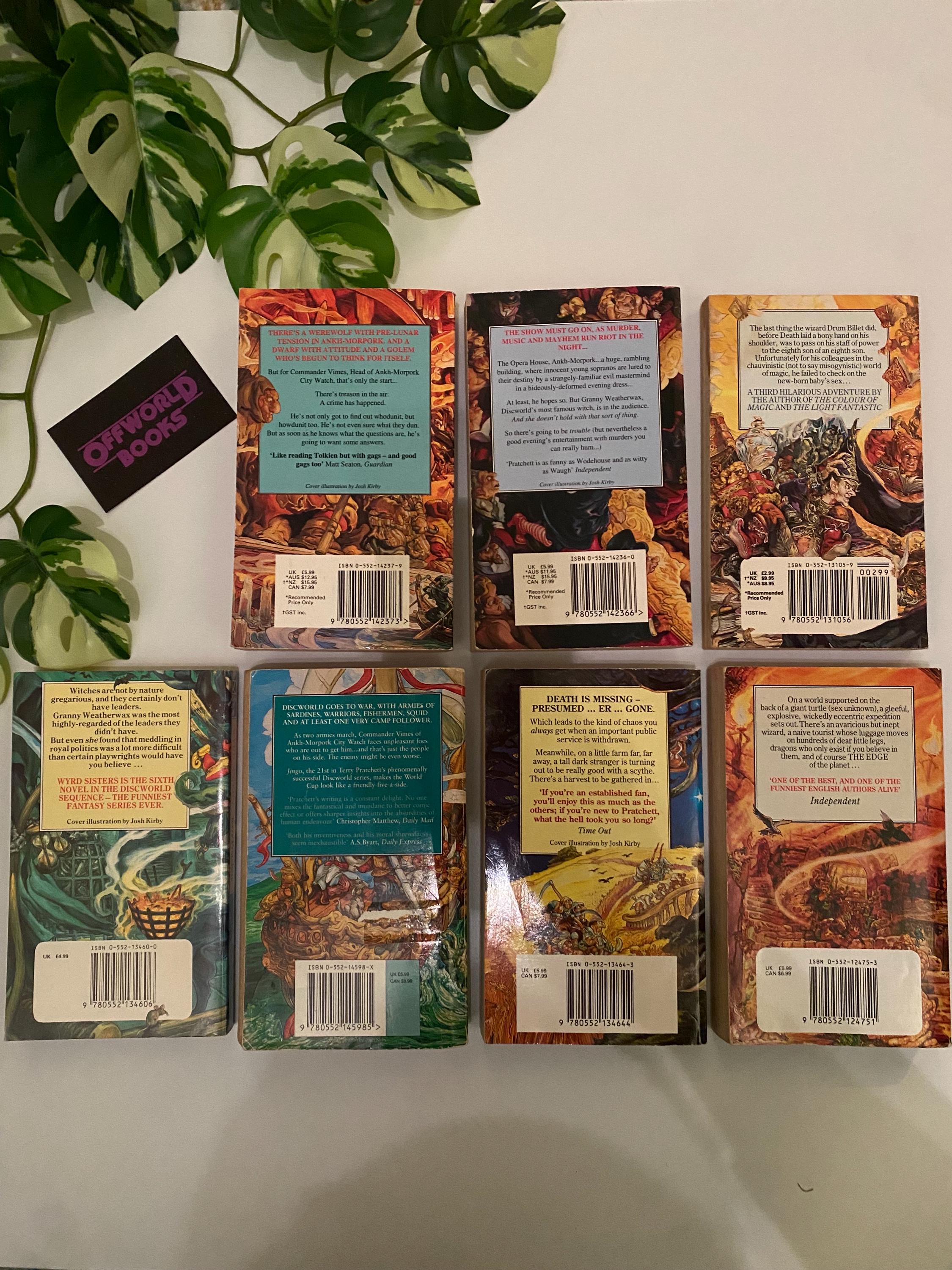 Discworld series by Terry Pratchett - many books available! - Etsy