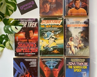 Star Trek novels - many books available!