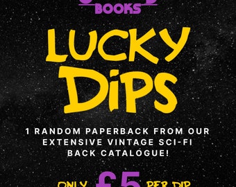 LUCKY DIP - 1 random vintage Sci-Fi paperback