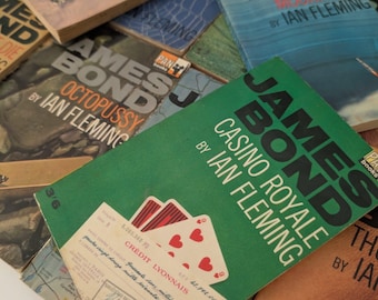 James Bond 007 Pan Books by Ian Fleming - many books available!