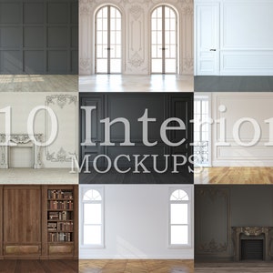 BLANK WALL | Interior mockup | Empty room | Background