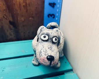 Cute dog planter