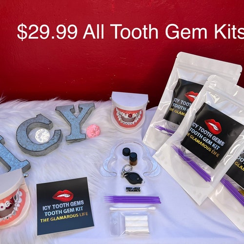 Classic DIY Tooth Gem Kit Etsy