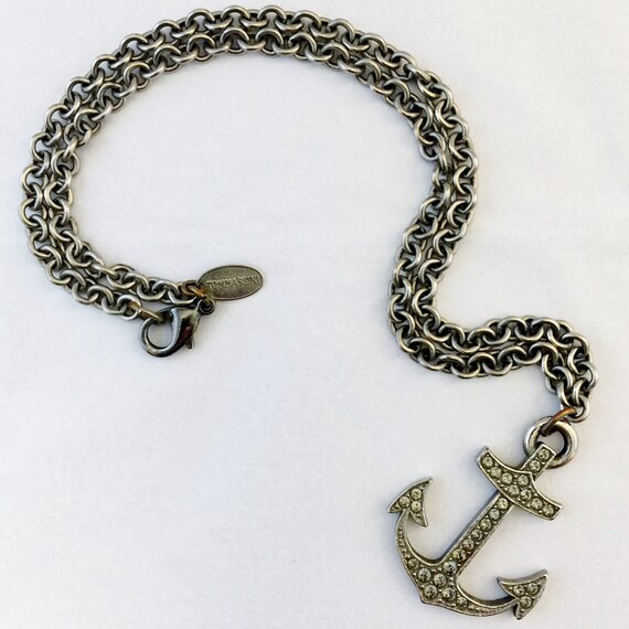 Vintage Tommassini Anchor Necklace - image 2