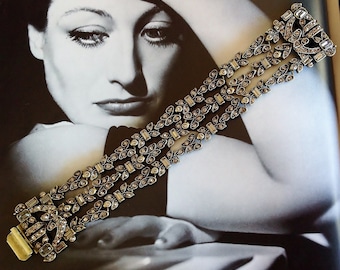 Art Deco Butterfly Bracelet