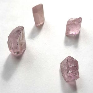 Pink Kunzite Rough, Lot of 4 stones, 54 TCW - #C16 image 7