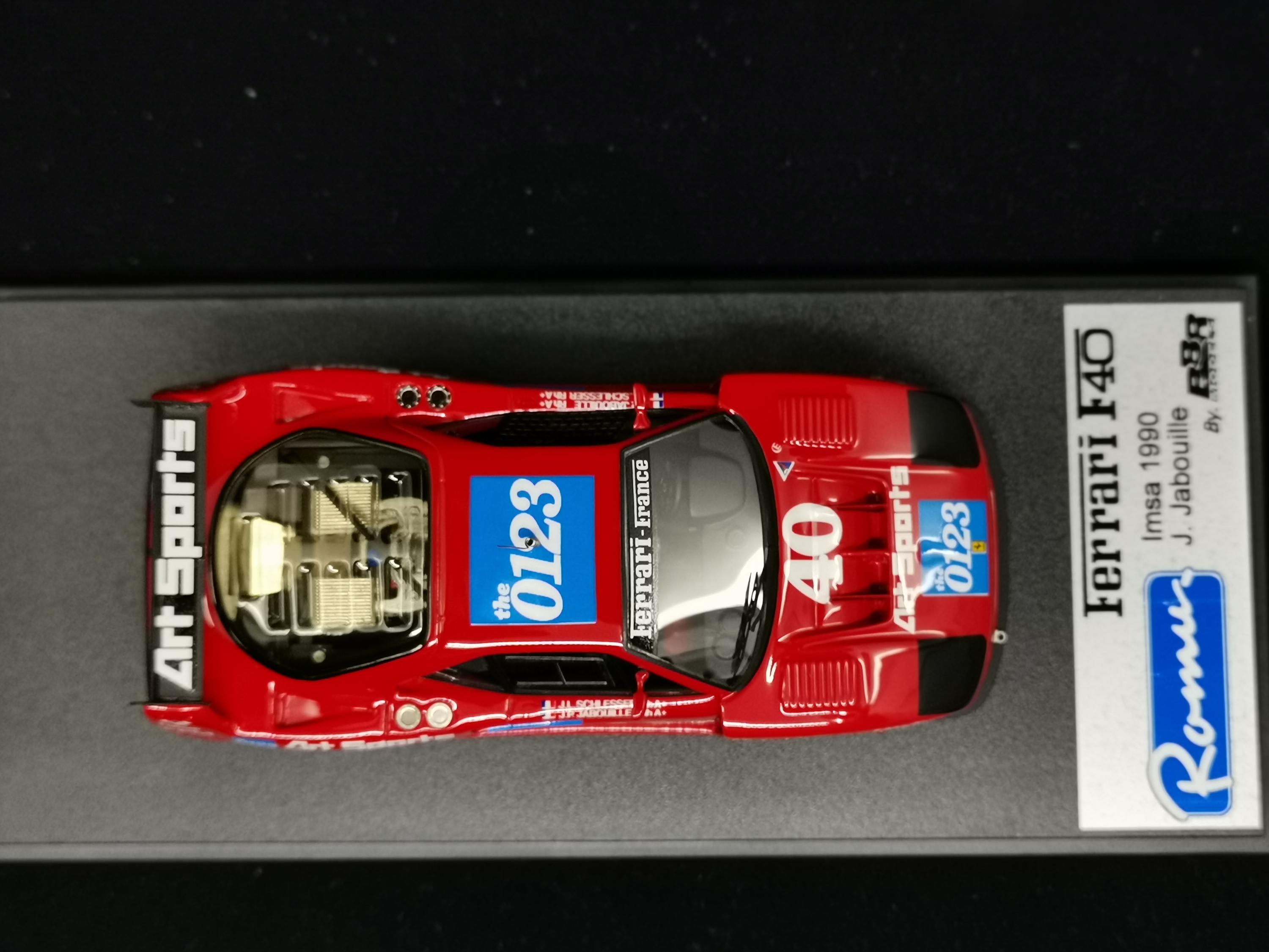 F40 BBR フェラーリ 1⁄43 Ferrari 新しい BBR|1⁄43ミニカー|ハード