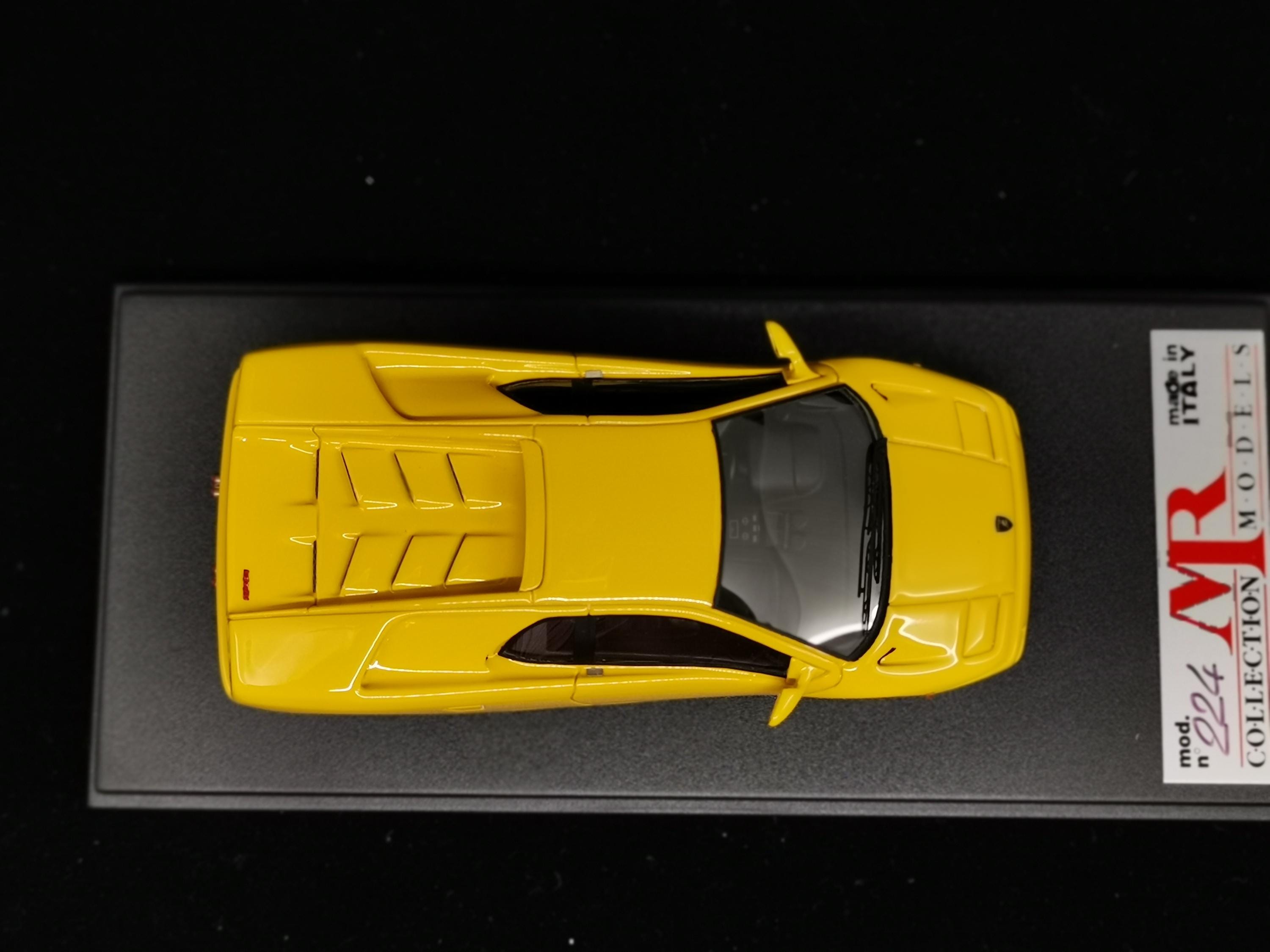 MRモデル 1:43 ランボルギーニ ディアブロ VT イエロー 1993 MR106A
