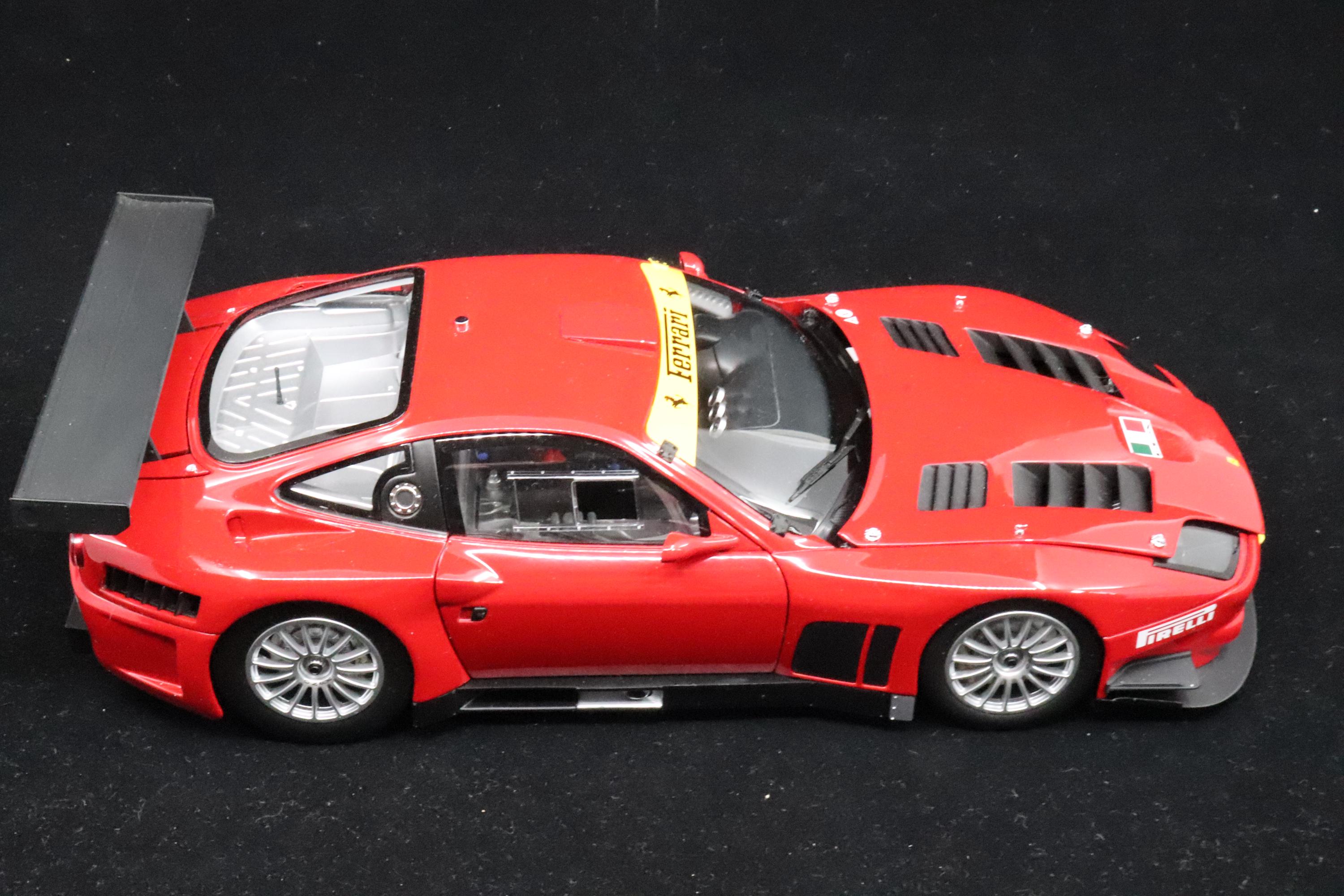 New Kyosho Model 1:18 Ferrari 575 GTC Evoluzione Red 08392B - Etsy