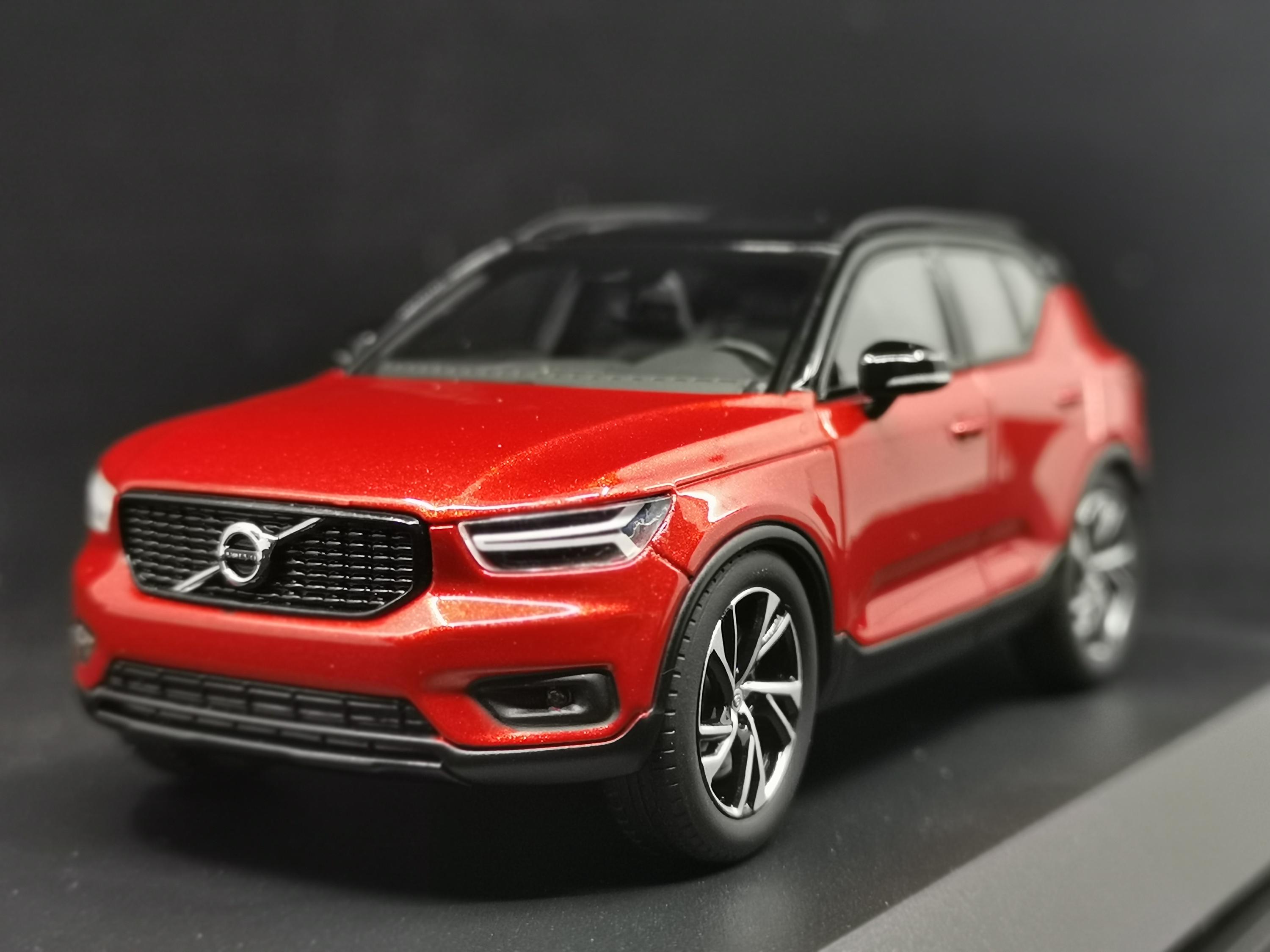 New Kyosho Model 1:43 Volvo XC40 Fusion Red Metallic 03673R - Etsy