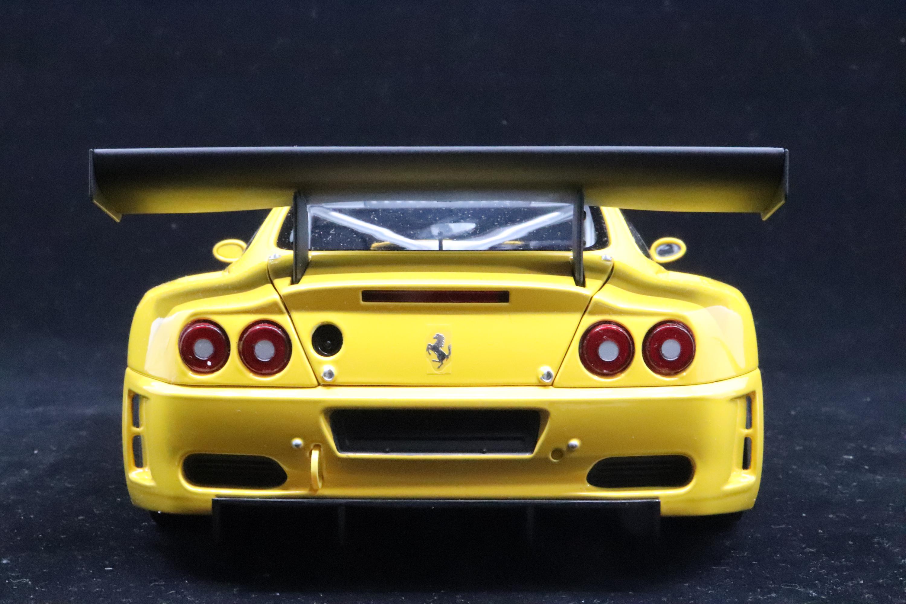 575 GTC: A 1:18 scale Kyosho Ferrari 575 GTC, Team J.M.B Donington 2004
