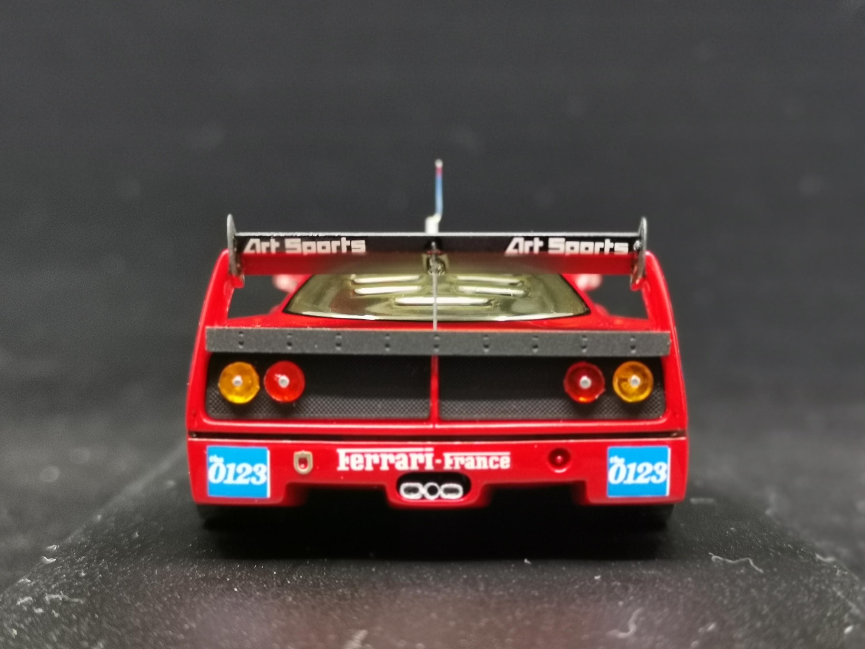 新しい BBR モデル 1:43 フェラーリ F40 IMSA 1990 J ジャブイユ Romu