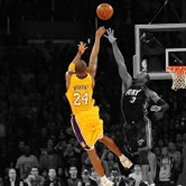 NBA Kobe Bryant Motivational Wall Art Printable Home Decor Poster Basketball Legend Picture NBA Digital Download Gift Print