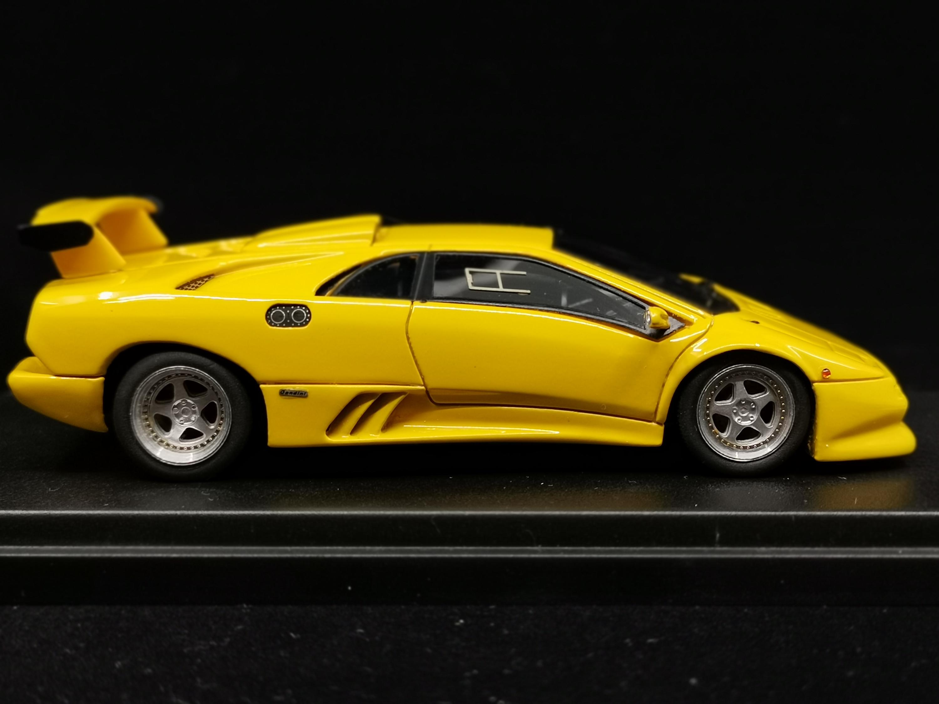 New MR Model 1:43 Lamborghini Diablo VT-R Yellow - Etsy
