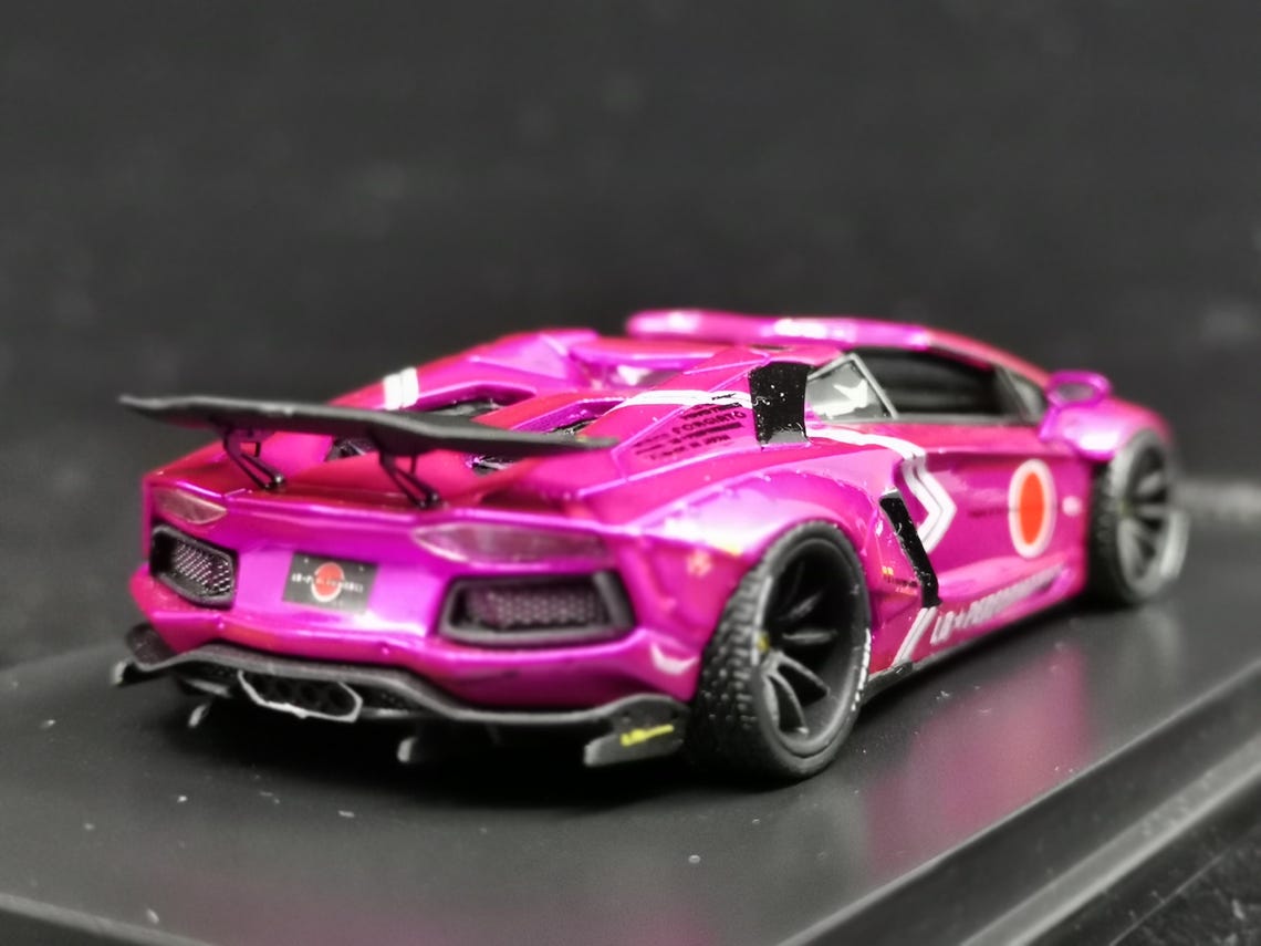 New Liberty Walk Model 1:64 LB Works Lamborghini Aventador LP700-4 ...