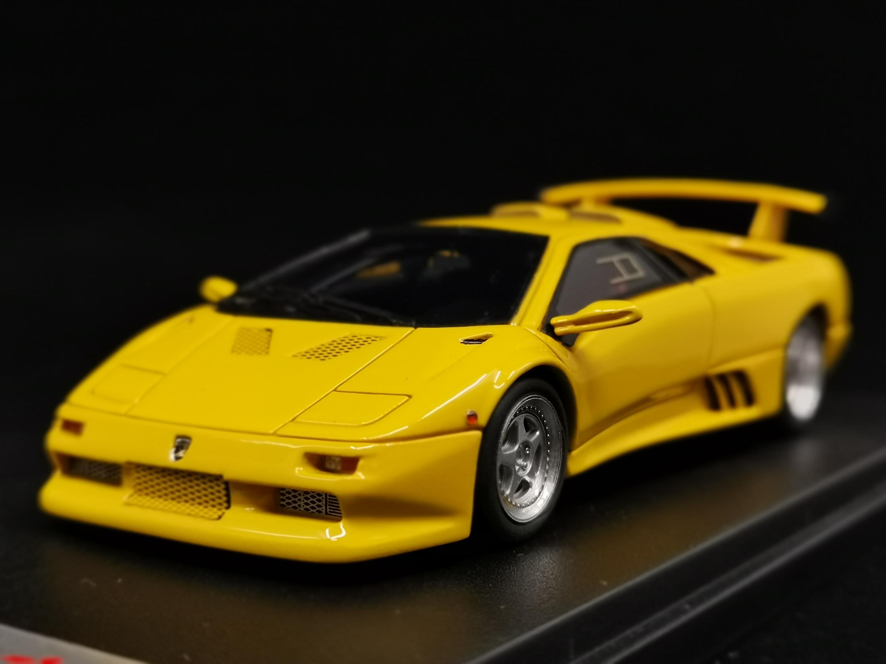 ミニカー Lamborghini - MR COLLECTION 1/43 LAMBORGHINI Diablo VT New MR Model 1:43 Lamborghini Diablo VT-R Yellow - Etsy