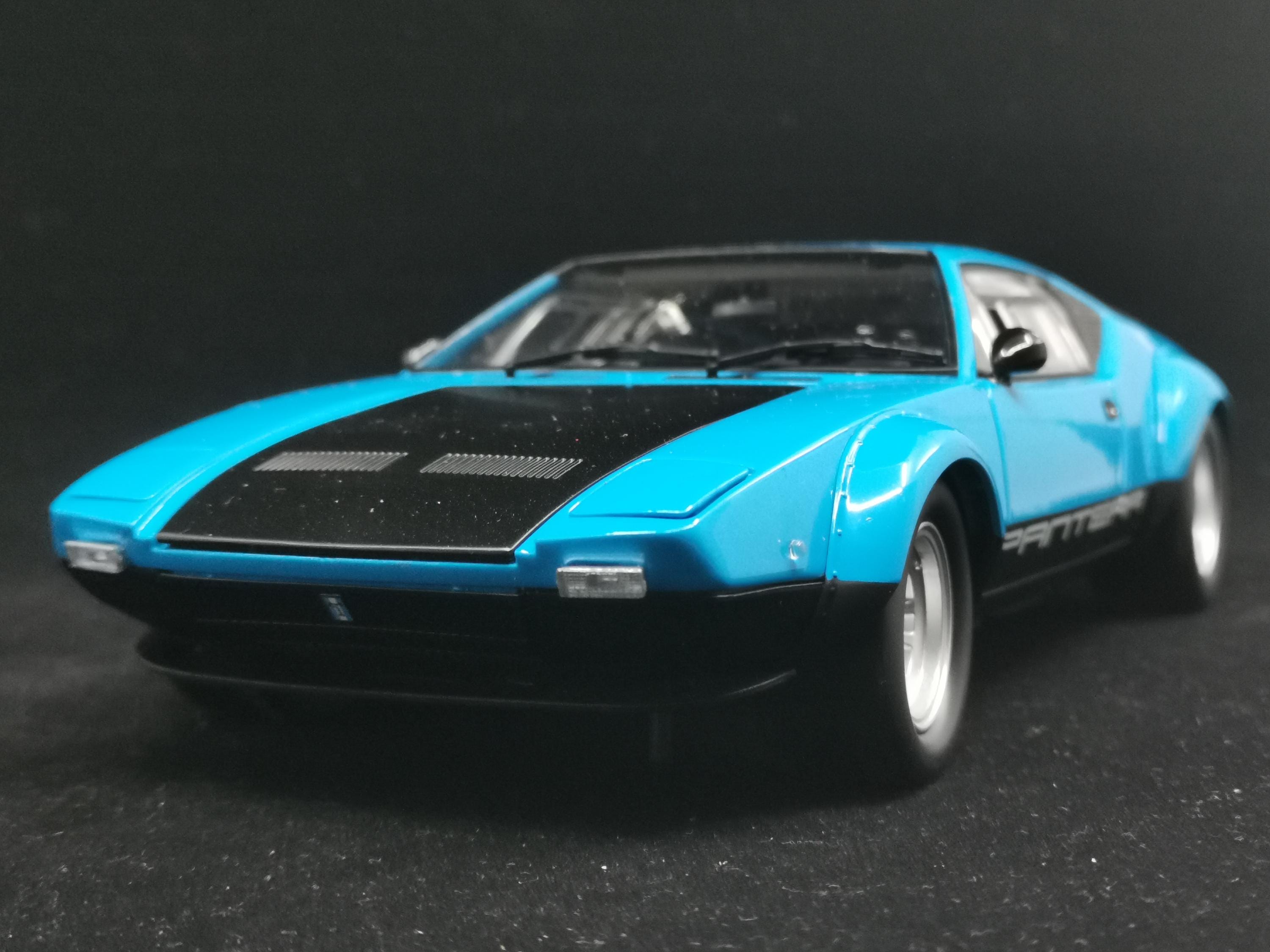 New Kyosho Model 1:18 De Tomaso Pantera GT4 Blue/black 08853BL - Etsy