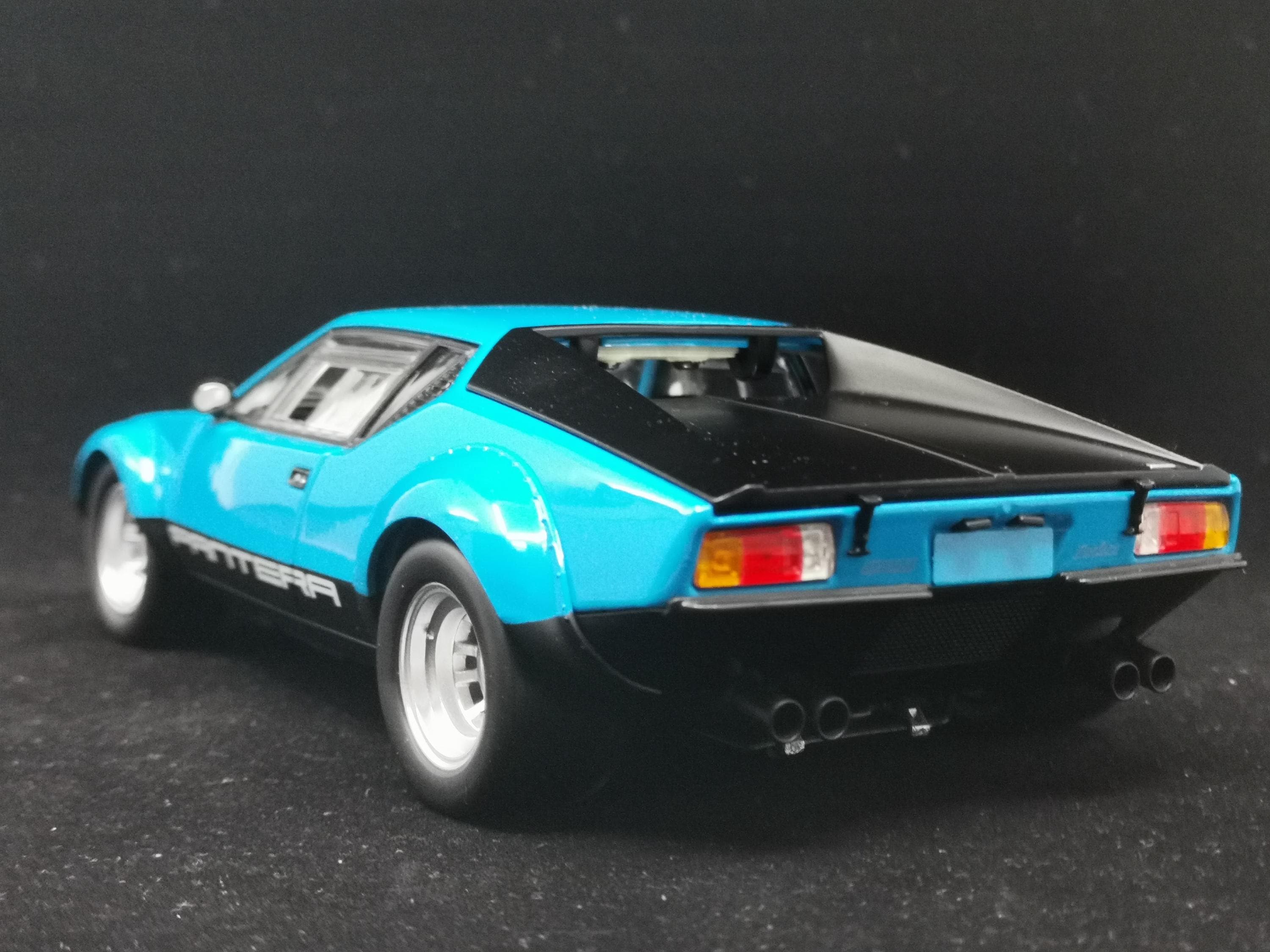 New Kyosho Model 1:18 De Tomaso Pantera GT4 Blue/black 08853BL - Etsy