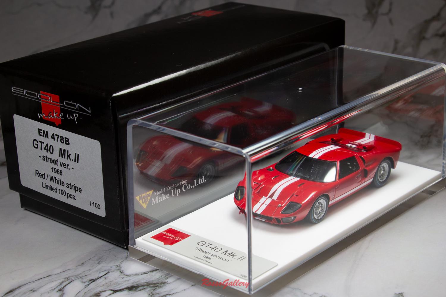 自動車 Make up EIDOLON 1/43 Ford GT40 Mk.1 1965 Make up EIDOLON 1/43 Ford GT40 Mk.1 1965 New Make up EIDOLON Model 1: