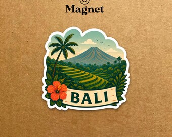 Bali Travel Magnet - Decorative Fridge Magnet