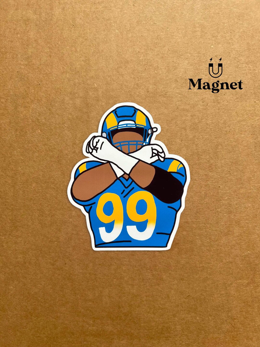 Los Angeles Rams | Aaron Donald | Fridge Magnet - Etsy