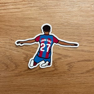 FC Barcelona - Lamine Yamal - Die Cut Sticker
