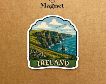 Ireland Travel Magnet - Decorative Fridge Magnet