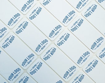 One Touch Magnetic 180pt Stickers (WIDE) Custom Labels With Your Logo PACK OF 54