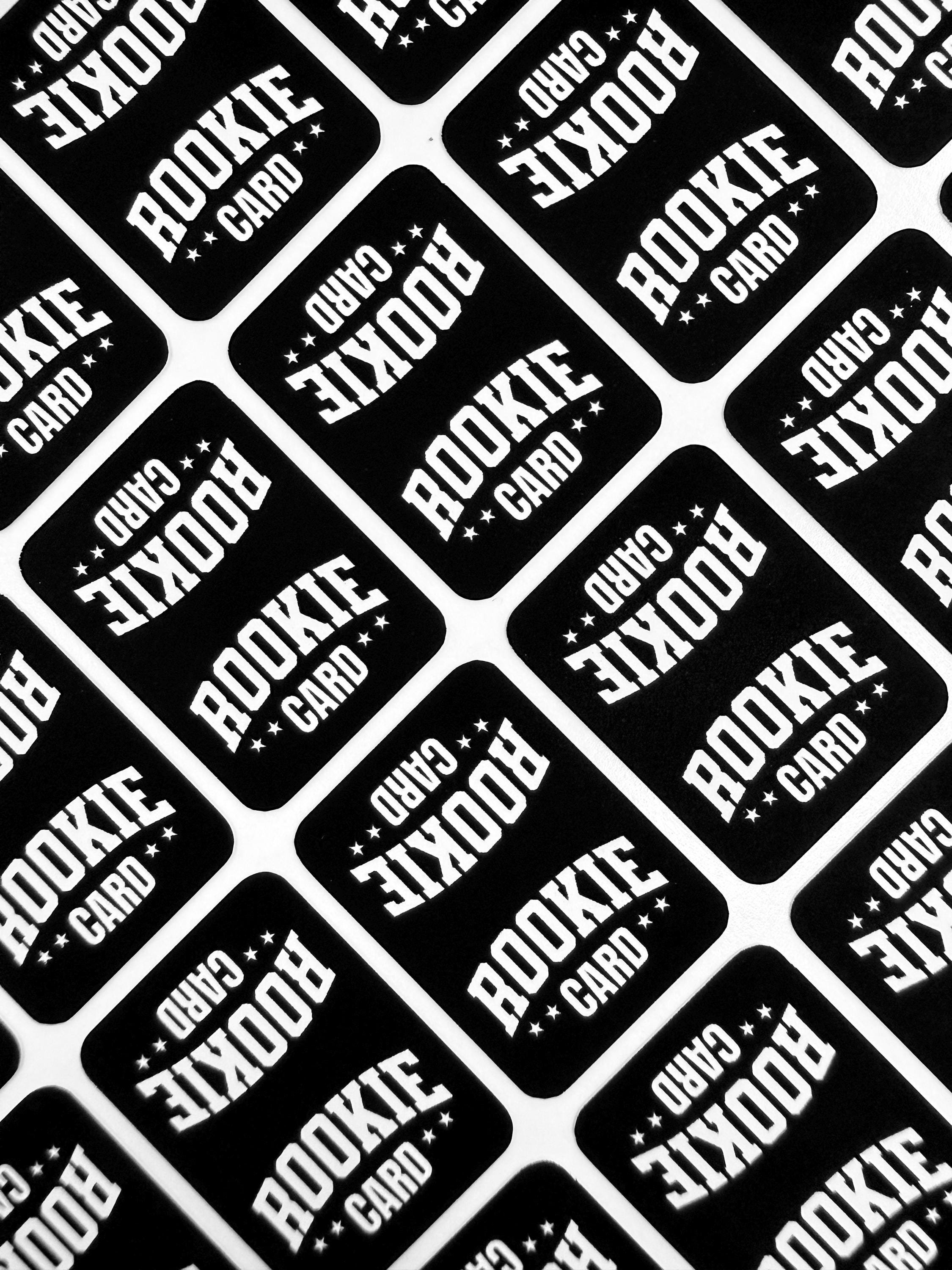 Sports Cards Rookie Stickers WIDE For One Touch Magnetic Case And Top 