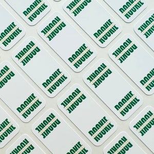 Autocollants pour cartes de sport - 35 points à chargement par le dessus ou autocollants à une touche - Rookie / Baseball, Hockey, Football, Basketball
