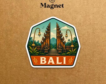 Bali Travel Magnet - Decorative Fridge Magnet