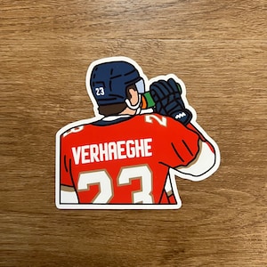 Florida Panthers - Carter Verhaeghe - Adesivo fustellato