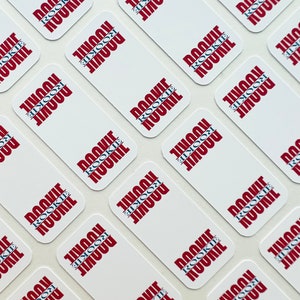 Sportkarten-Aufkleber - 35pt Toploader oder One Touches Aufkleber - Rookie / Baseball, Hockey, Football, Basketball