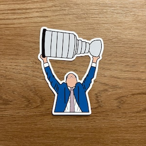 Florida Panthers - Paul Maurice - Adesivo fustellato della Stanley Cup