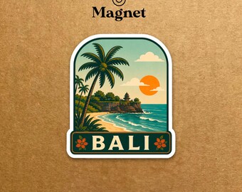 Bali Travel Magnet - Decorative Fridge Magnet