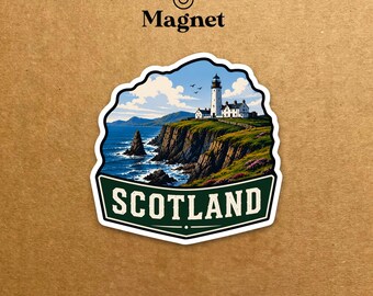 Scotland Travel Magnet - Decorative Fridge Magnet
