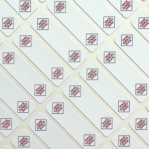 Autocollants pour cartes de sport (360 pts une touche/autocollants magnétiques pour étuis) Lot de 60 - Personnalisés / Baseball, hockey, football, basket-ball