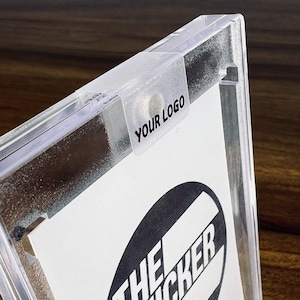 Pegatinas de tarjetas deportivas (pegatinas de un solo toque, mate, transparentes, de 180 puntos) Paquete de 54 - Personalizadas / Béisbol, Hockey, Fútbol Americano, Baloncesto