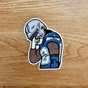 Dallas Cowboys - CeeDee Lamb - Adesivo fustellato