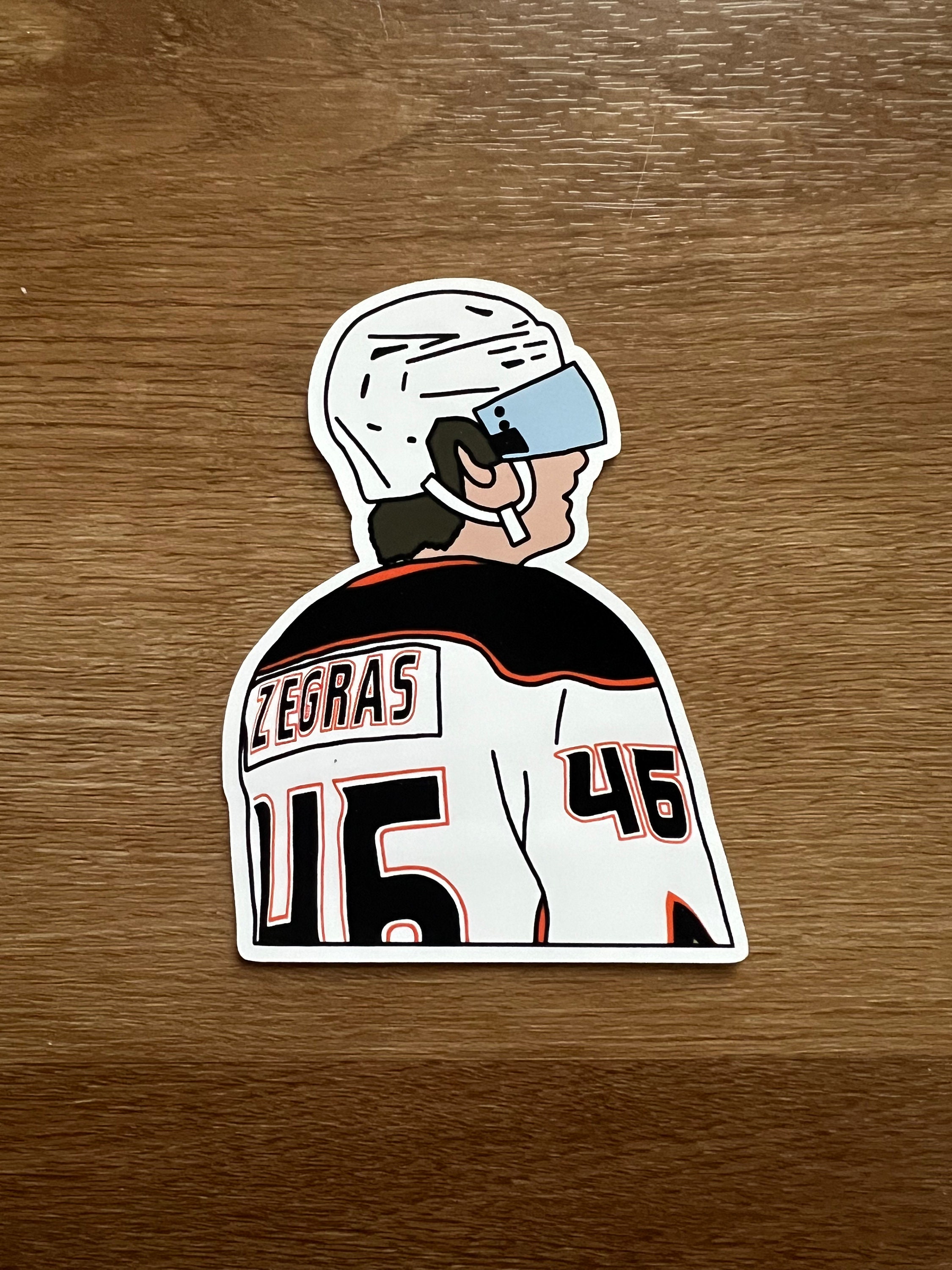 Trevor Zegras Sticker Anaheim Ducks Anaheim Ducks Sticker 