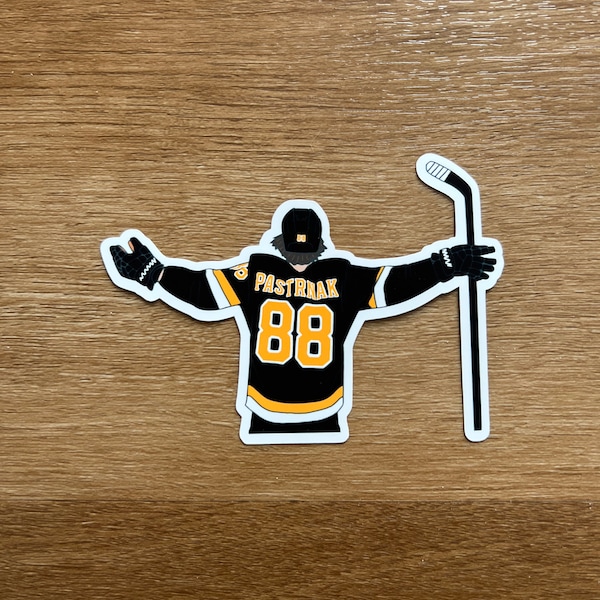 Boston Bruins - David Pastrnak - Die Cut Sticker