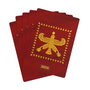 Achaemenid Shahbaz Standard of Cyrus Les grandes cartes de poker