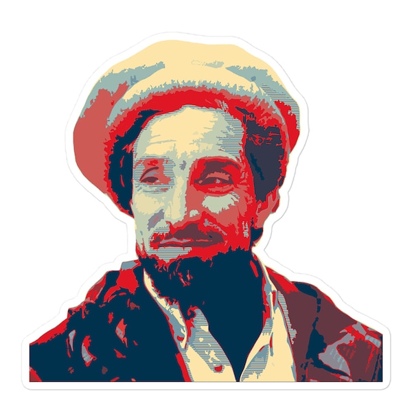 Ahmad Shah Massoud Sticker (bubble free)