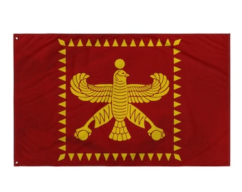 Standard of Cyrus the Great Achaemenid Shahbaz Flag of Iran (One Sided)