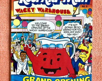 Les Aventures de Kool-Aid Man : Vol 1, #5 (1986). Archie Comics. Dan De Carlo.