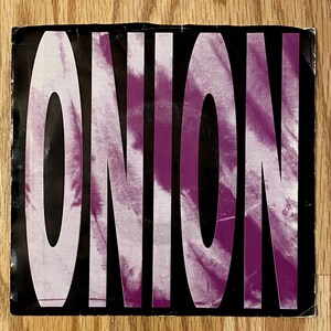 Onion: Self-Titled 7&quot; Vinyl Record EP (Crisis, 1991). Hardcore Punk Album. OOP.