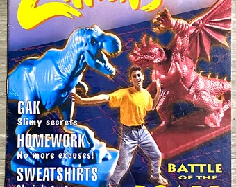 Zillions #4: Nineties Teen Magazine 1994. Dungeons & Dragons, Nickelodeon Gak, Hi-C, Pullover, mehr!